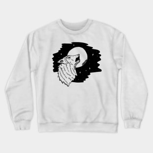 Wolf Howling Crewneck Sweatshirt